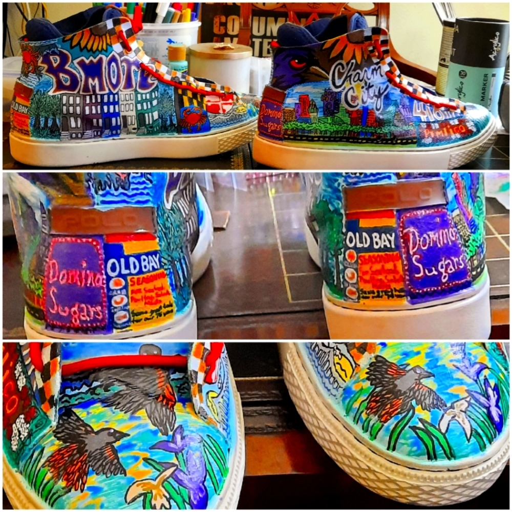 Custom Handpainted Shoes